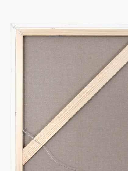 Westwing Cuadro En Lienzo Pintado A Mano Accurate Marco De Madera