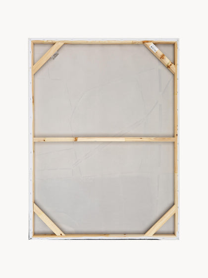 Westwing Cuadro En Lienzo Pintado A Mano Golden Blue II