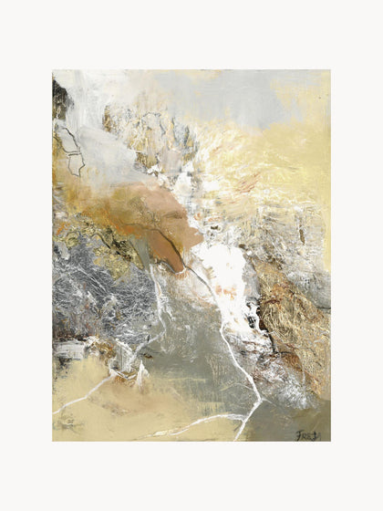 Westwing Cuadro En Lienzo Pintado A Mano Sunny Days