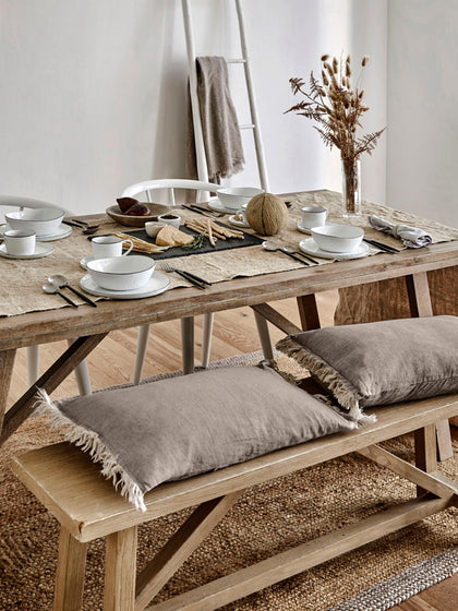 Westwing Cuencos Artesanales De Porcelana Salt Ø 17 Cm 4 uds