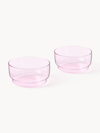 Westwing Cuencos De Vidrio Borosilicato Torino 2 Uds