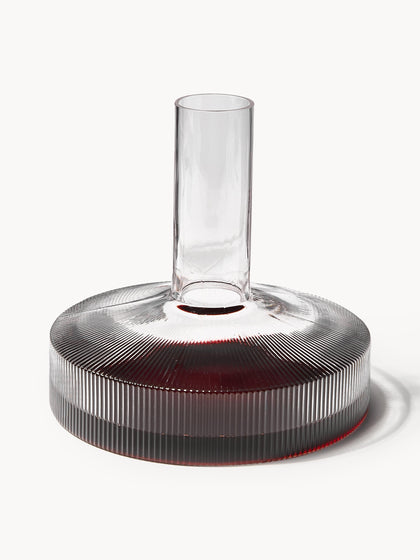 Westwing Decantador Soplado Con Relieves Ripple 1 1 L