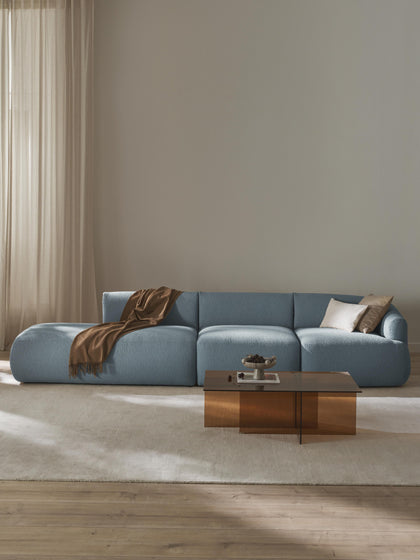 Westwing Diván Modular Grande En Tejido Bouclé Sofia