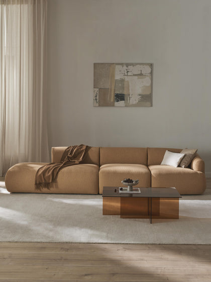 Westwing Diván Modular Grande En Tejido Bouclé Sofia