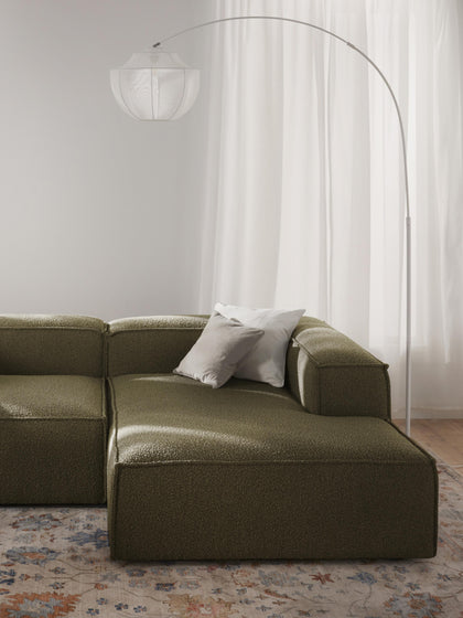 Westwing Diván Rinconero Modular En Tejido Bouclé Lennon