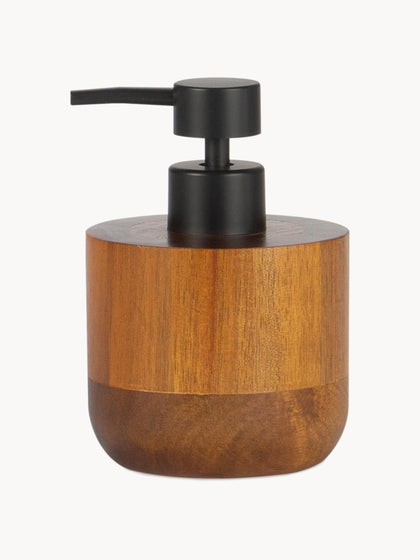 Westwing Dosificador de jabón de madera de acacia Theodore