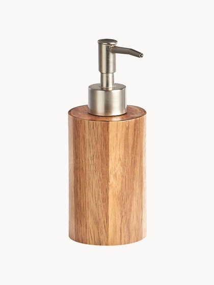 Westwing Dosificador de jabón de madera de acacia Wood