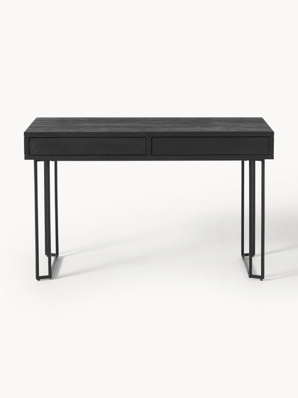 Westwing Escritorio De Madera De Mango Con Cajón Luca