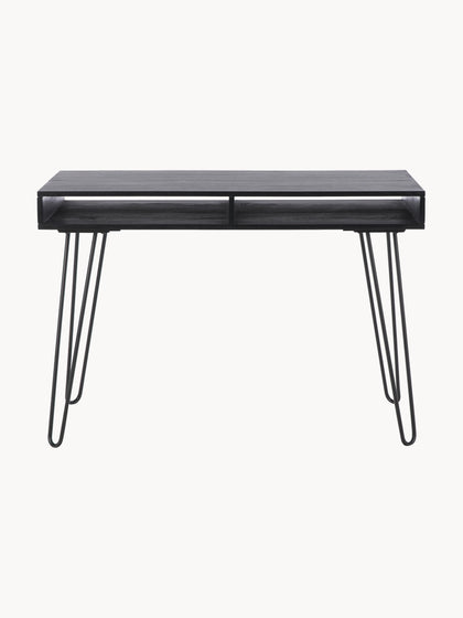 Westwing Escritorio De Madera De Mango Y Metal Tova