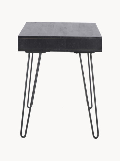 Westwing Escritorio De Madera De Mango Y Metal Tova