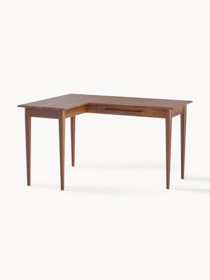 Westwing Escritorio Esquinero De Madera De Mango Paul