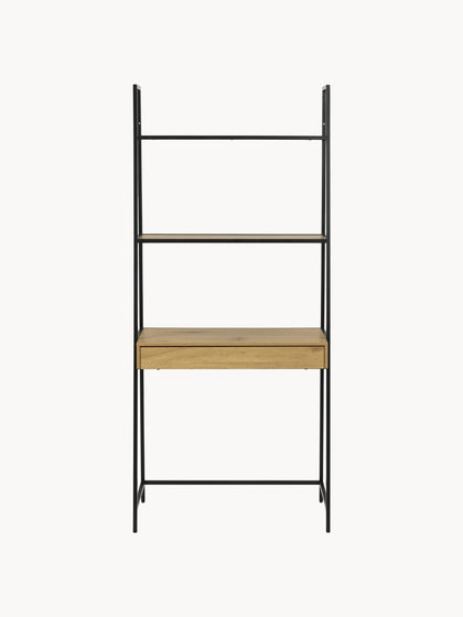 Westwing Escritorio Estrecho Con Espacio De Almacenamiento Seaford