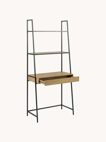 Westwing Escritorio Estrecho Con Espacio De Almacenamiento Seaford