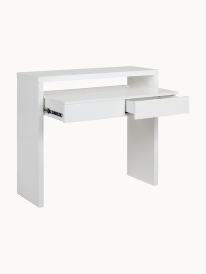 Westwing Escritorio Estrecho Con Tablero Extensible Teresa