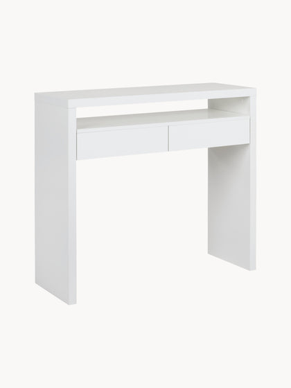 Westwing Escritorio estrecho con tablero extensible Teresa