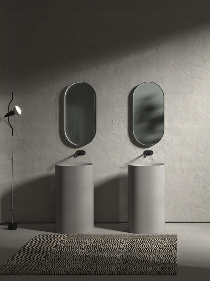Westwing Espejo De Pared Ovalado Con Iluminación LED Avior