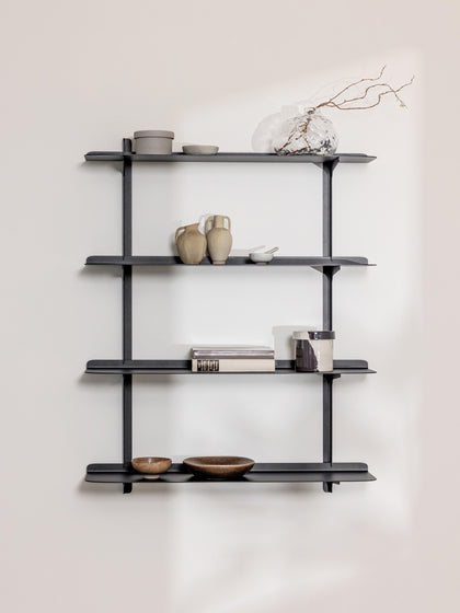 Westwing Estante De Pared Artesanal De Metal Linara