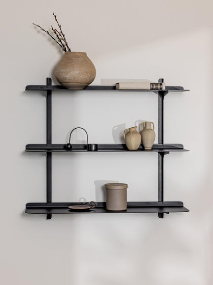 Westwing Estante De Pared Artesanal De Metal Linara