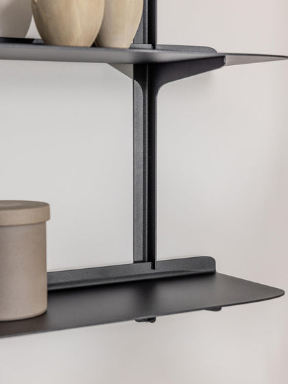 Westwing Estante De Pared Artesanal De Metal Linara