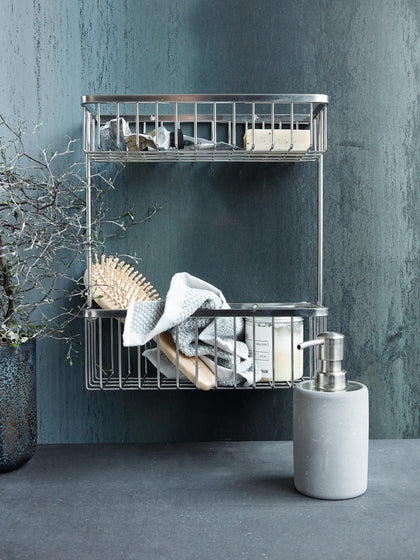 Westwing Estante De Pared De Baño De Acero Inoxidable Bath
