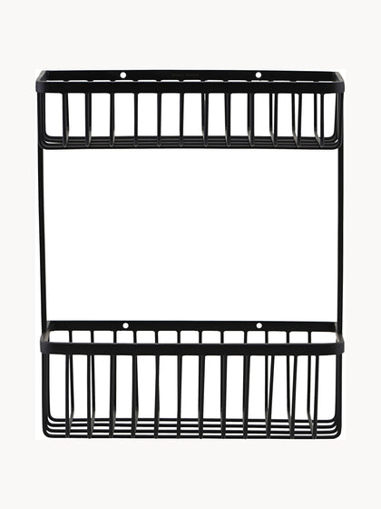 Westwing Estante de pared de baño de acero inoxidable Bath