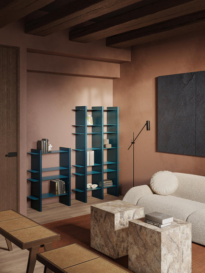 Westwing Estantería Alta Con Elementos De Metal Rami