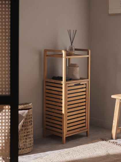 Westwing Estanteria De Baño Con Cesta De Lavandería Kit