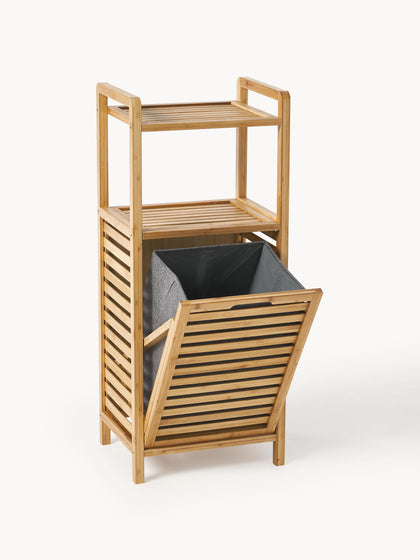 Westwing Estanteria De Baño Con Cesta De Lavandería Kit