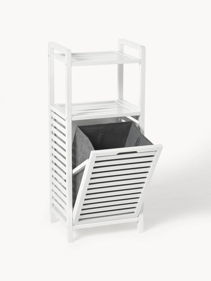 Westwing Estanteria De Baño Con Cesta De Lavandería Kit