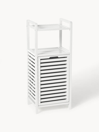 Westwing Estanteria de baño con cesta de lavandería Kit