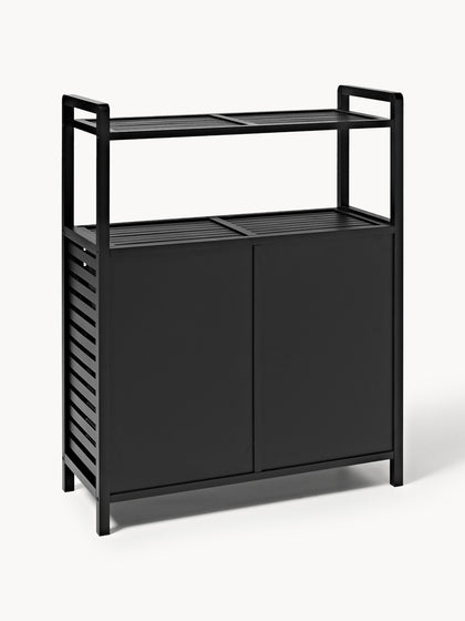 Westwing Estantería De Baño De Bambú Con Cestos De Ropa Kit