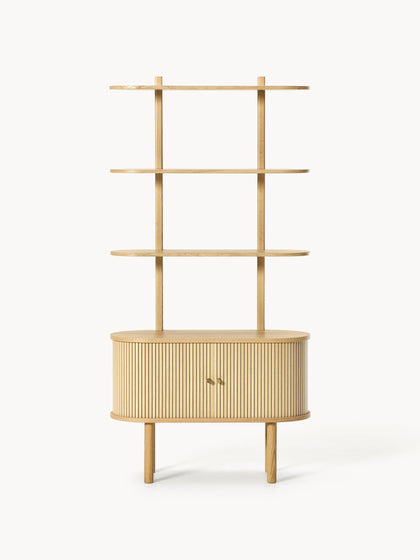 Westwing Estantería Pequeña Con Frente Acanalado Calary