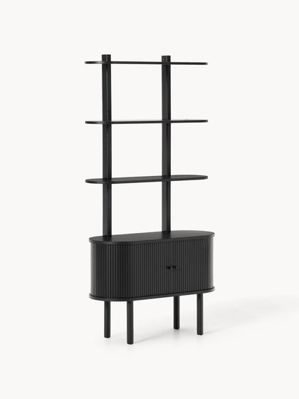 Westwing Estantería pequeña con frente acanalado Calary