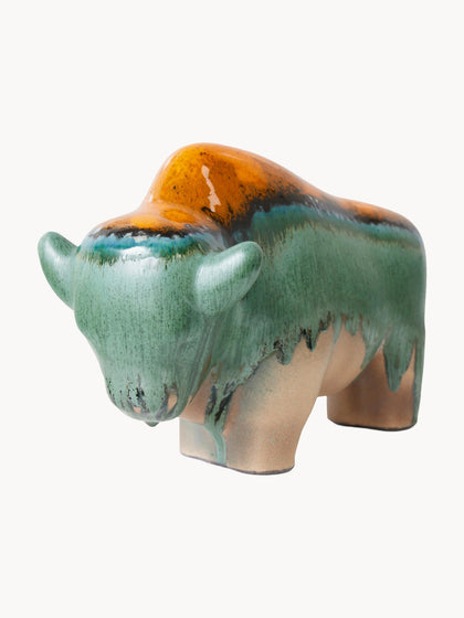 Westwing Figura decorativa artesanal Bull by Otto Gerharz