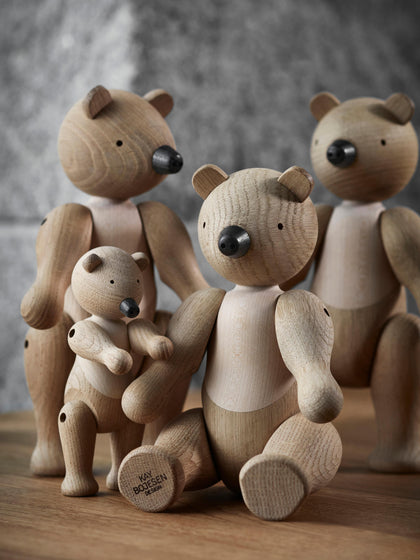 Westwing Figura Decorativa De Madera De Roble Artesanal Bär