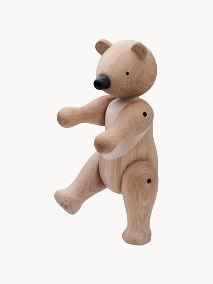 Westwing Figura Decorativa De Madera De Roble Artesanal Bär