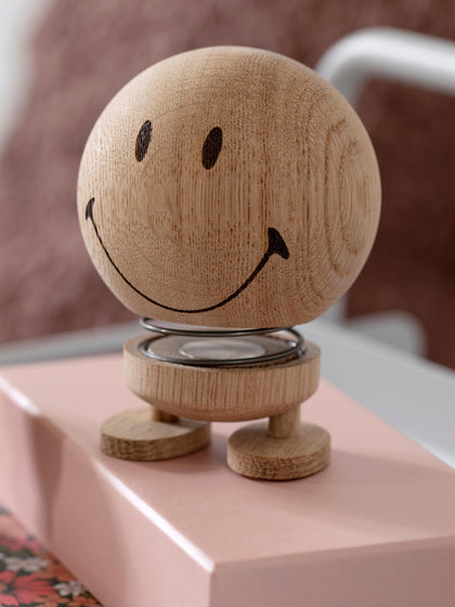 Westwing Figura Decorativa De Roble Hoptomist Smiley