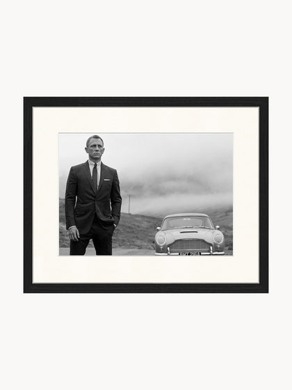Westwing Fotografía Enmarcada Daniel Craig As James Bond