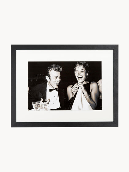 Westwing Fotografía enmarcada Pier Angeli y James Dean