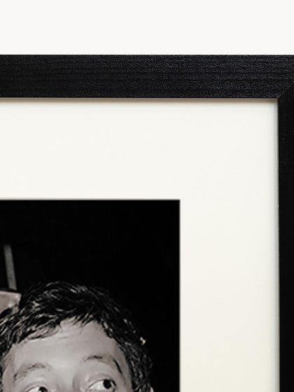 Westwing Fotografía Enmarcada Serge Gainsbourg & Jane Birkin