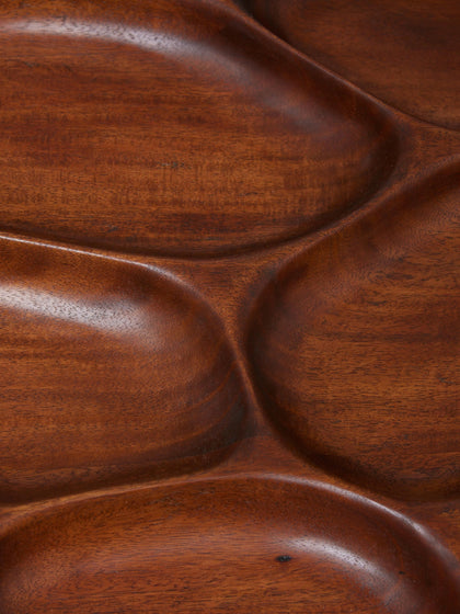 Westwing Fuente De Servir Artesanal De Madera De Acacia Tidy 60 Cm