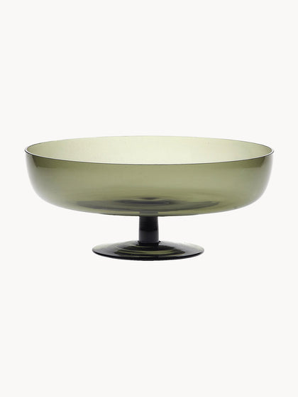 Westwing Fuente de vidrio soplado Diseguale Ø 25 cm