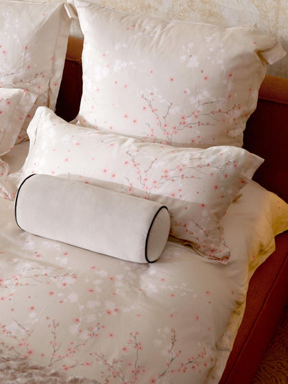 Westwing Funda Nórdica De Satén Con Estampado Floral Sakura