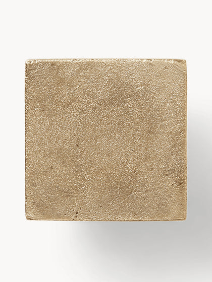 Westwing Gancho De Pared De Latón Con Efecto Envejecido Square