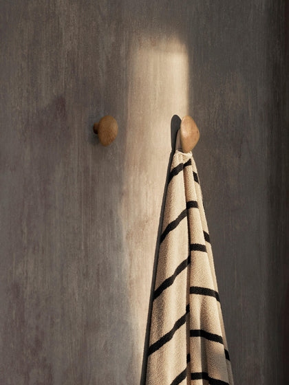 Westwing Ganchos De Pared De Madera De Fresno Cairn 2 Uds