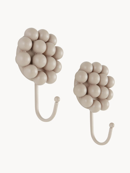 Westwing Ganchos De Pared De Porcelana Benevento 2 uds