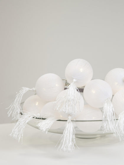 Westwing Guirnalda De Luces LED Jolly Tassel 185 cm A Pilas