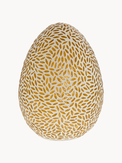 Westwing Huevo de Pascua decorativo de vidrio soplado Murselia