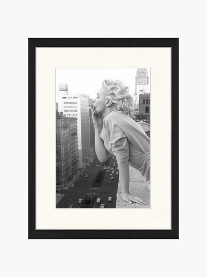 Westwing Impresión Digital Enmarcada Marilyn At The Ambassador Hotel New York