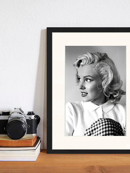 Westwing Impresión Digital Enmarcada Marilyn Monroe